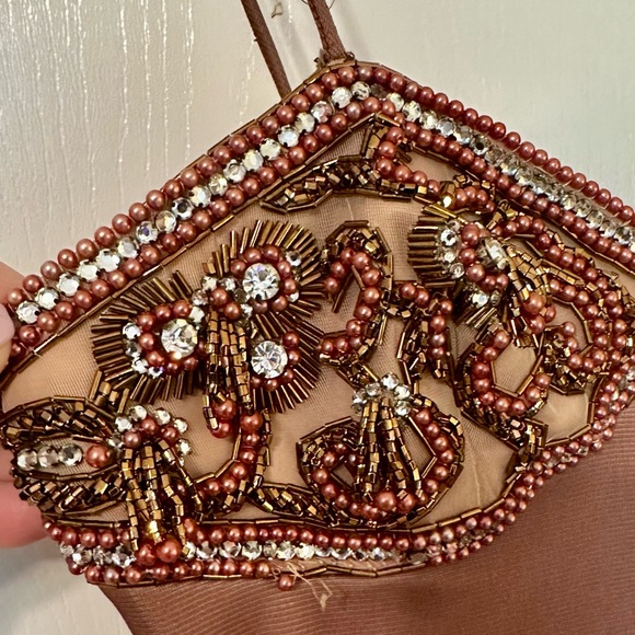 NWT Vintage Jack Bryan designed by Dupois formal dress with shawl - Picture 3 of 14